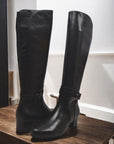 Valencia 2 SoleMani Slim Calf Boot with Detachable ankle Strap