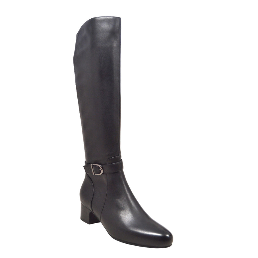 Valencia 2 SoleMani Slim Calf Boot with Detachable ankle Strap