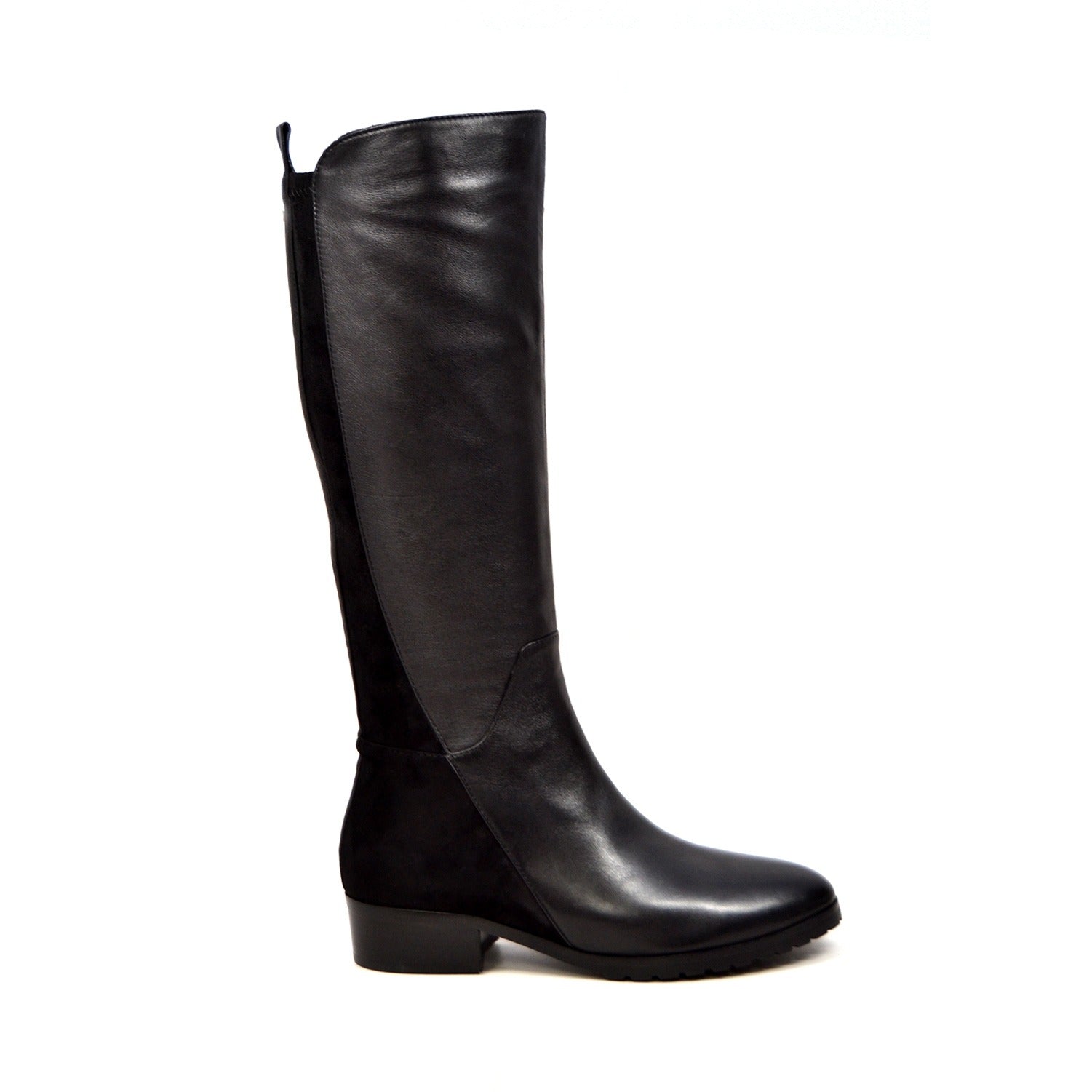 SoleiMani Trendy Leather Narrow Calf Riding Boots – Slim Calf Boots