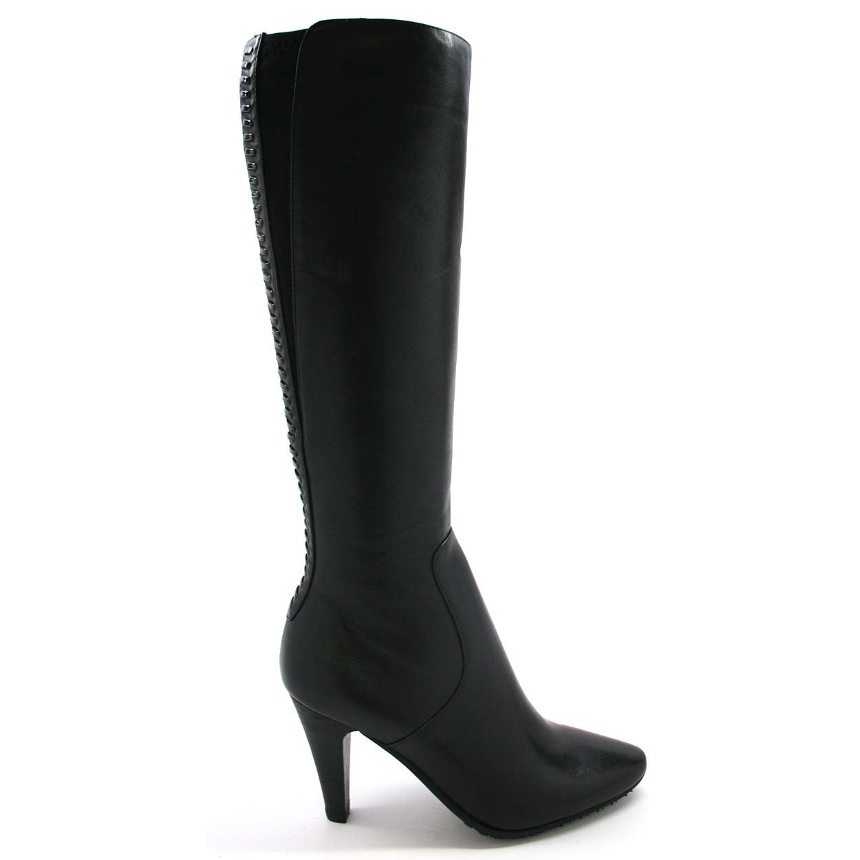 Soleimani Paradise Narrow Calf Heel Dress Boots – Slim Calf Boots