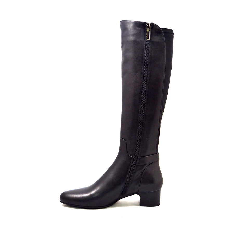 SoleiMani Valencia Leather Narrow Calf Riding Boots – Slim Calf Boots